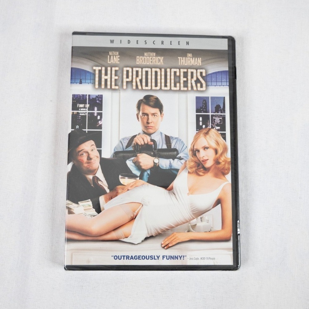 New   DVD  The Producers   Matthew Broderick‎   Uma Thurman   2006